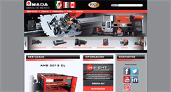 Desktop Screenshot of amada-mexico.com