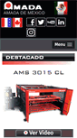 Mobile Screenshot of amada-mexico.com